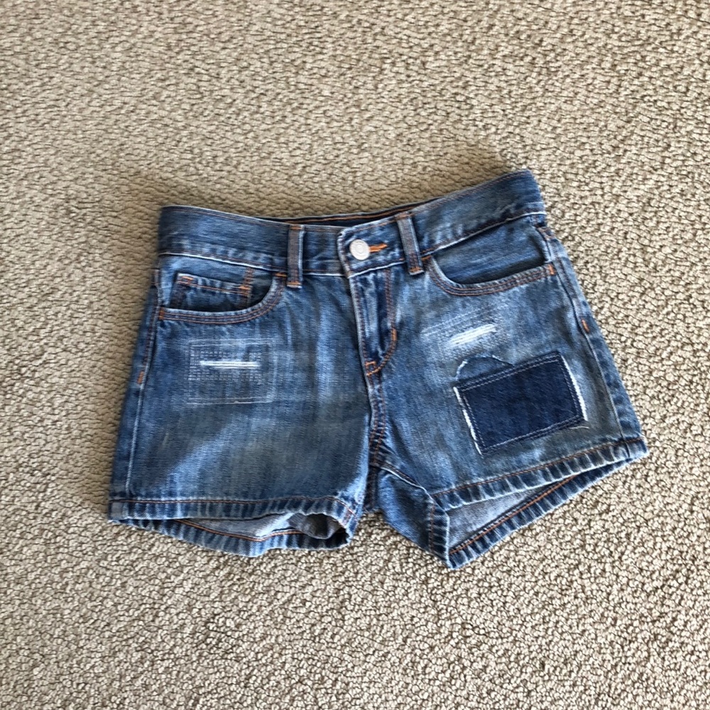 Kids old navy blue Jean shorts